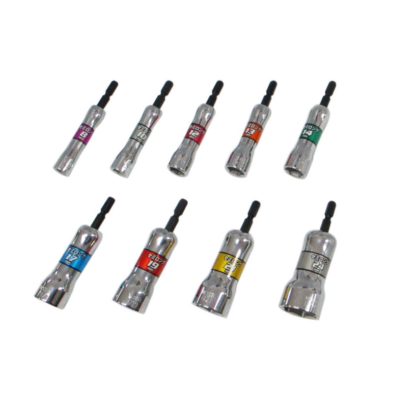 【送料無料】ベッセル 剛鍛 セミロングソケットセット 9本組 SL209PS