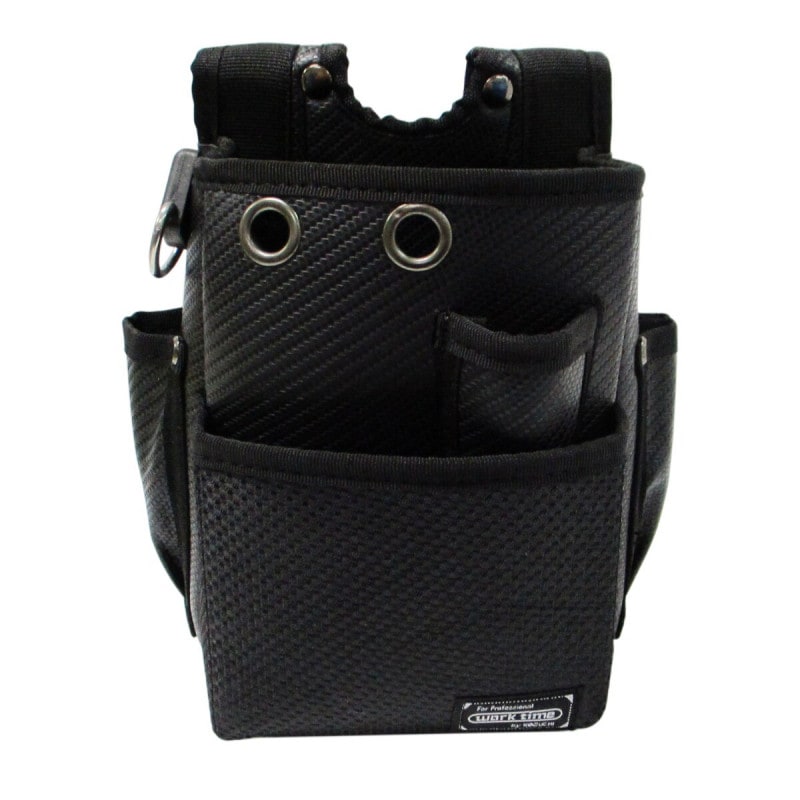 コヅチ 腰袋2段 ブラック WT-11BK