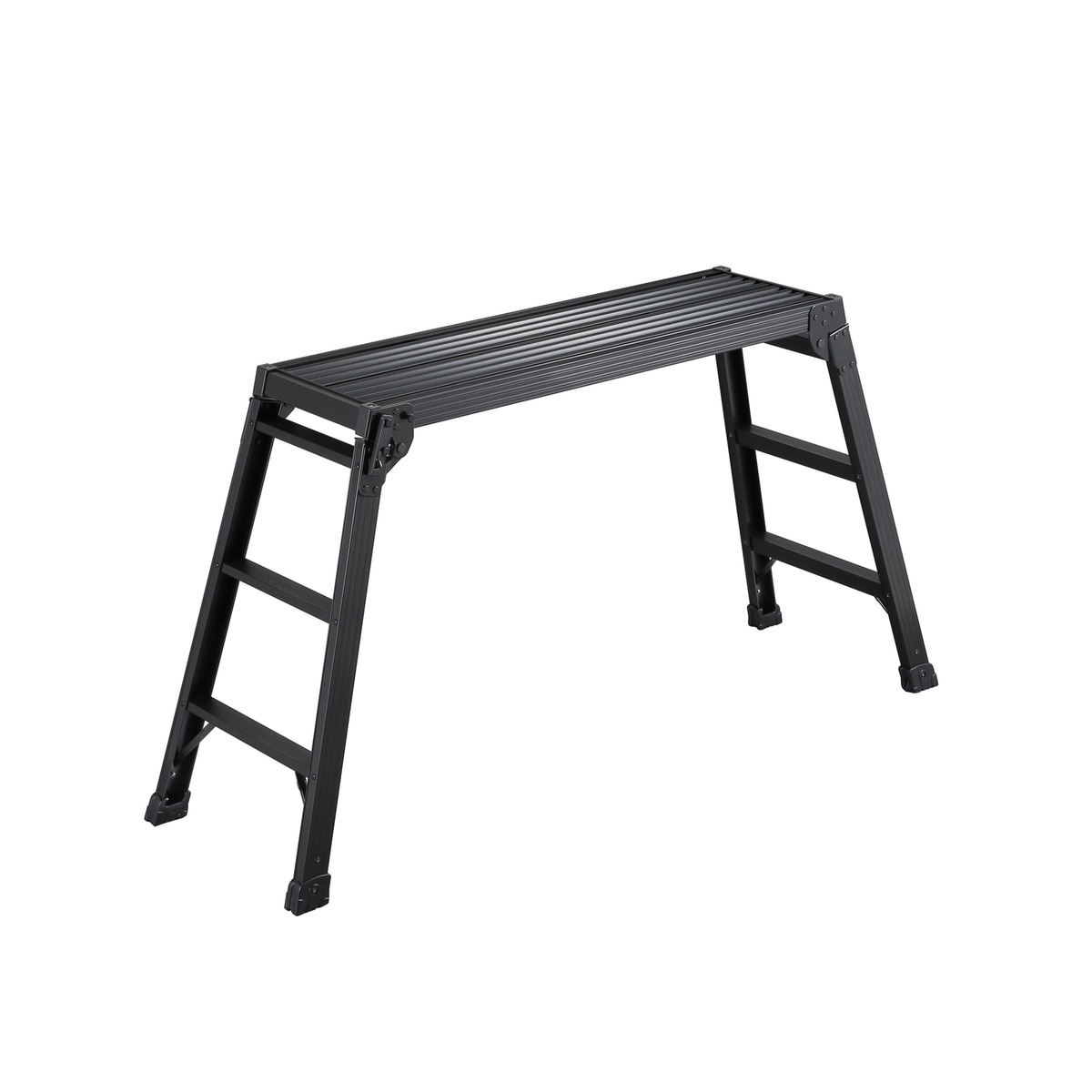 【送料無料】【法人限定】長谷川工業 洗車台 作業台 足場台 75cm ブラック 折りたたみ式 DRXB-1075a 【メーカー直送・代引不可・置配不可・配送地域限定】