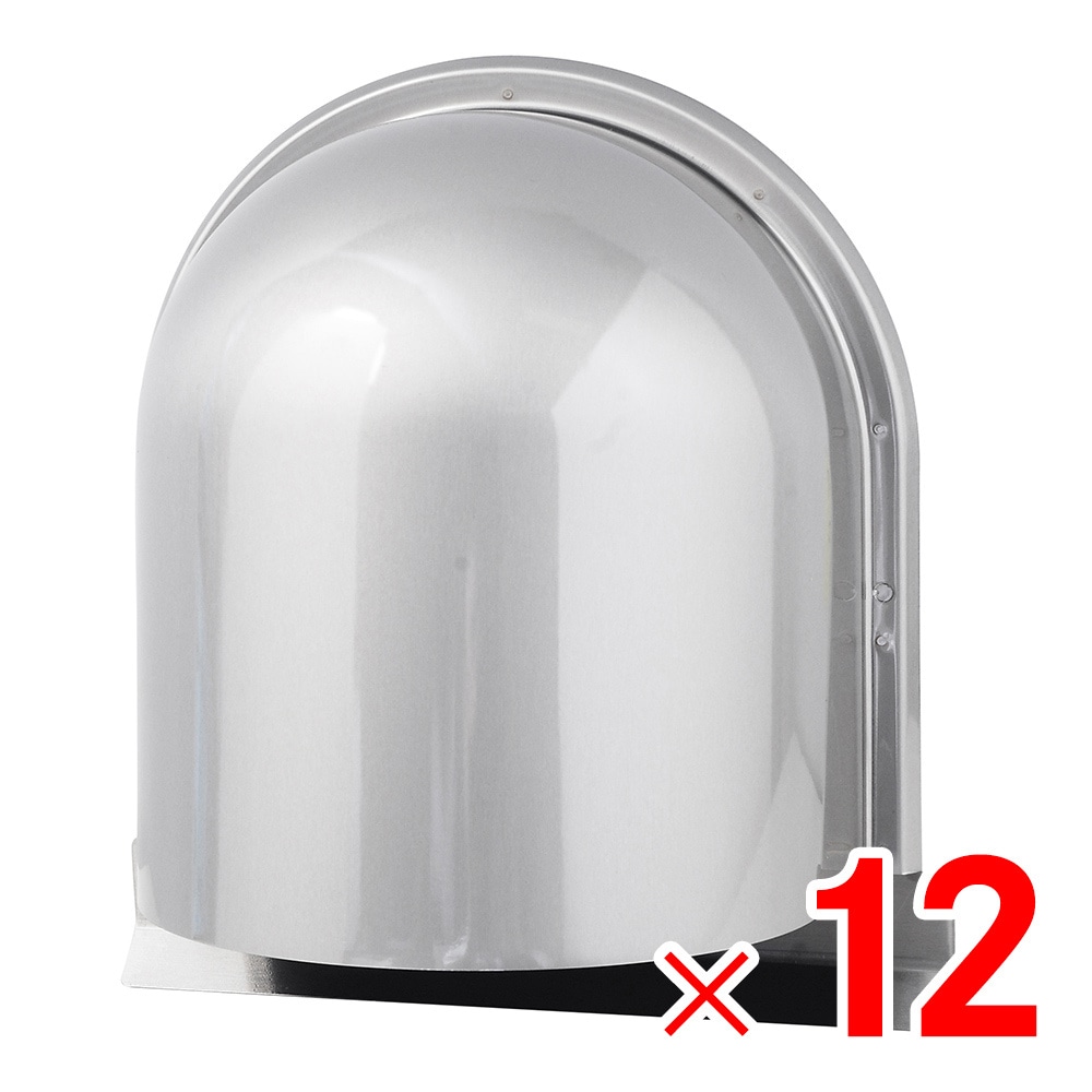 【送料無料】宇佐美工業 UK ステンレス製 Ｕ型フード付ガラリ UK-UGEN150S-HL ×12個 ケース販売