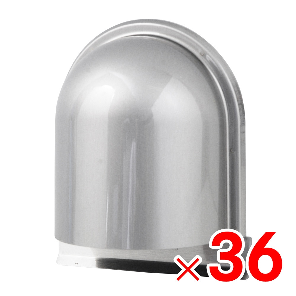 【送料無料】宇佐美工業 UK ステンレス製 Ｕ型フード付ガラリ UK-UGEN75S-L ×36個 ケース販売