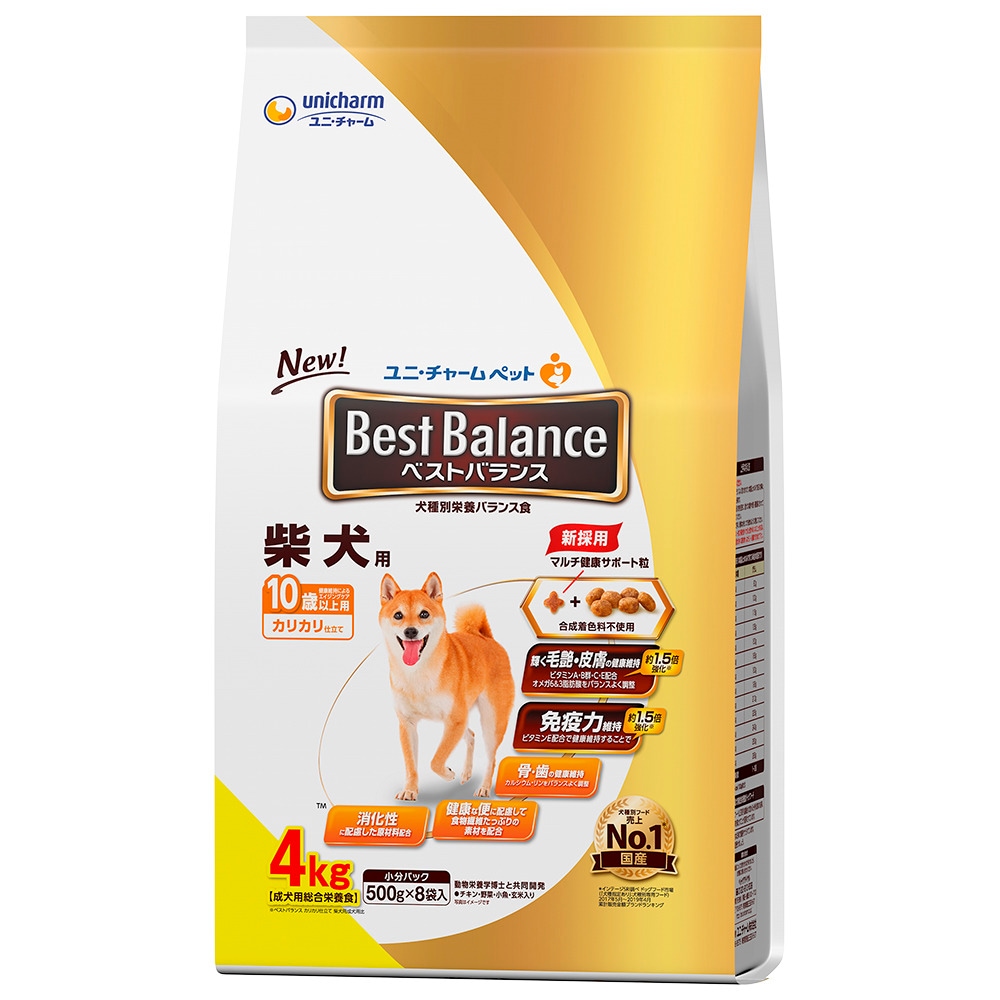 ベストバランス 柴犬用 10歳以上用 4kg