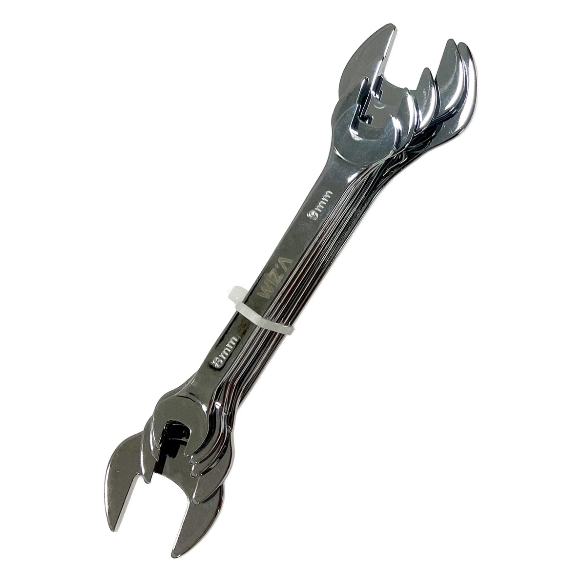 ウイザ WIZA 薄型スパナ 5本組 WZUS-5S  アークランズ