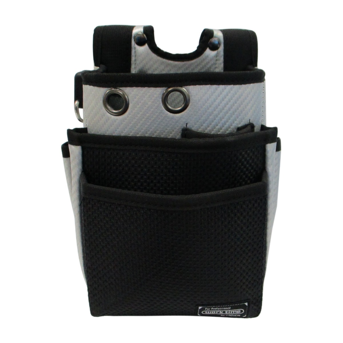 ワークタイム コヅチ 腰袋3段 シルバー WT-12SV