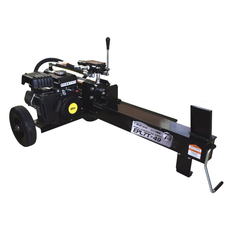 【送料無料】【法人限定】シンセイ エンジン式薪割機 7ｔ 薪割り コンパクト ハイパワー EPL7T-49 【メーカー直送・代引不可・置配不可】