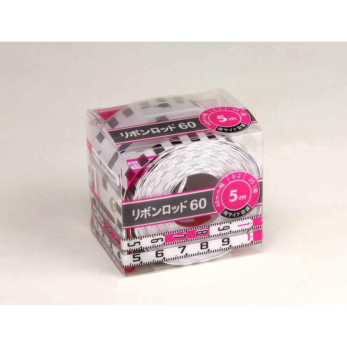 ヤマヨ測定機 リボンロッド両サイド60E-2 5ｍ R6B5CP