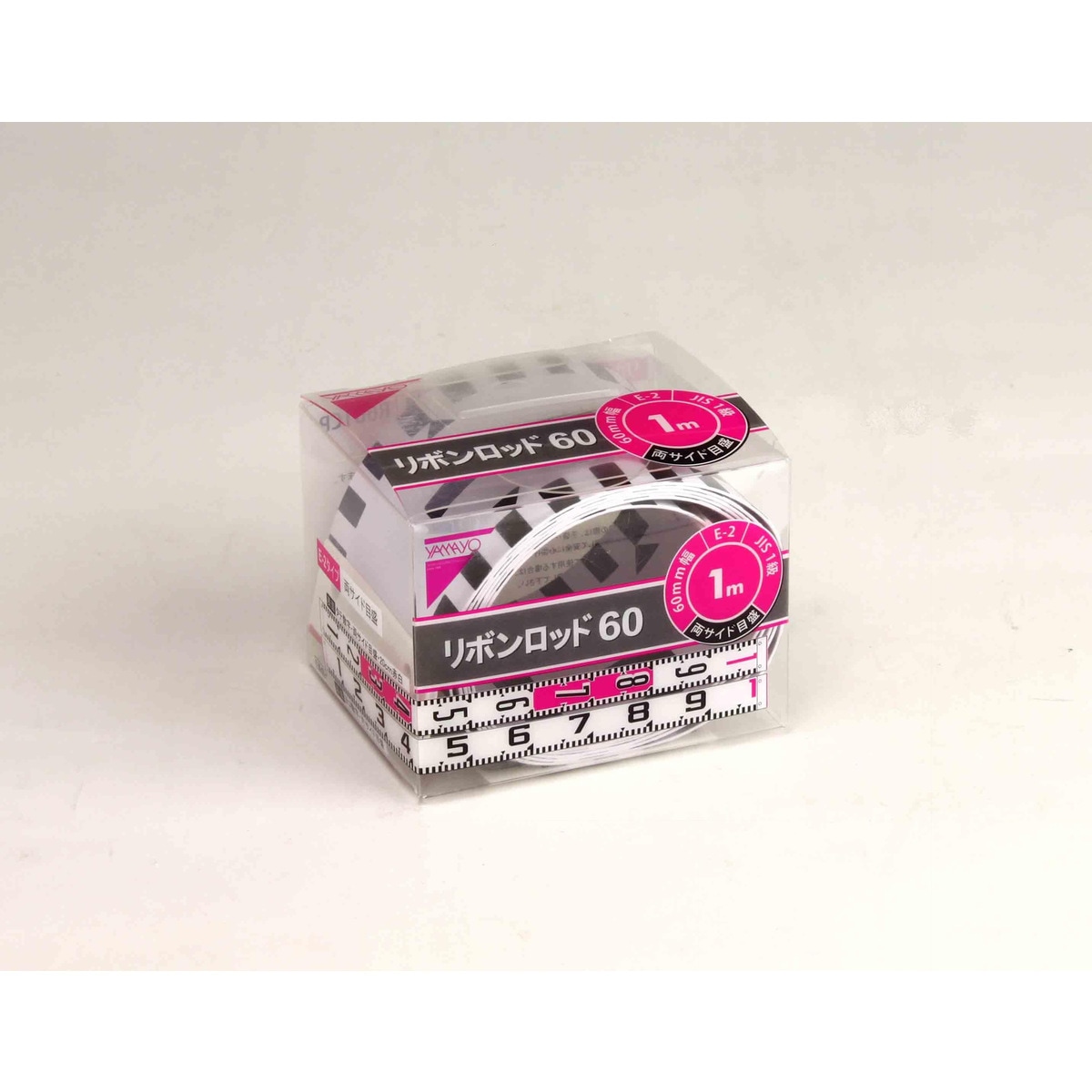 ヤマヨ測定機 リボンロッド両サイド60E-2 1ｍ R6B1CP