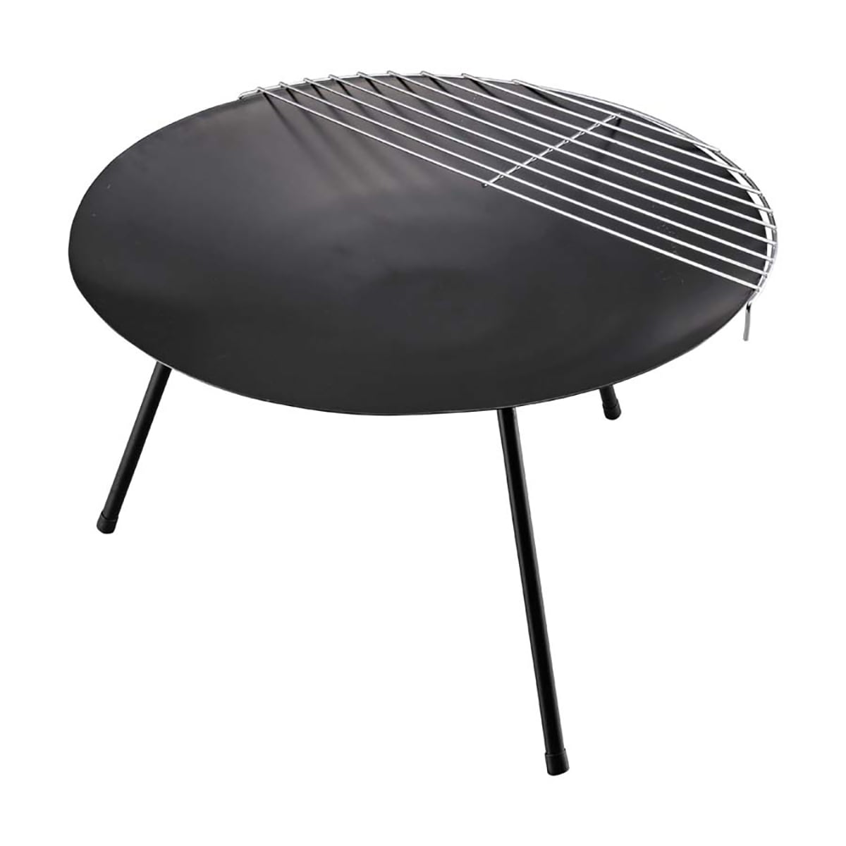 【送料無料】キャプテンスタッグ ラウンド ファイアベース ブラック UG-49