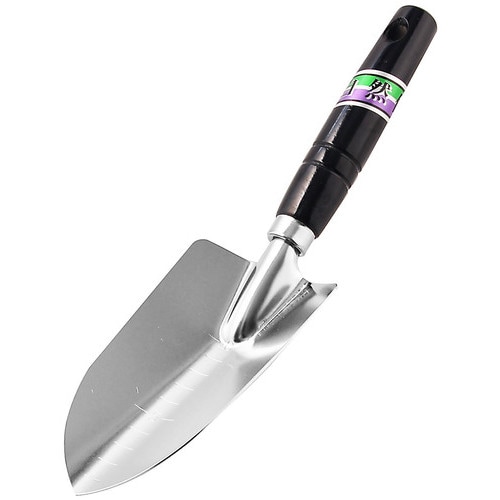 自然作 クローム 木柄 移植コテ 太 721006 移植ゴテ アークランズ