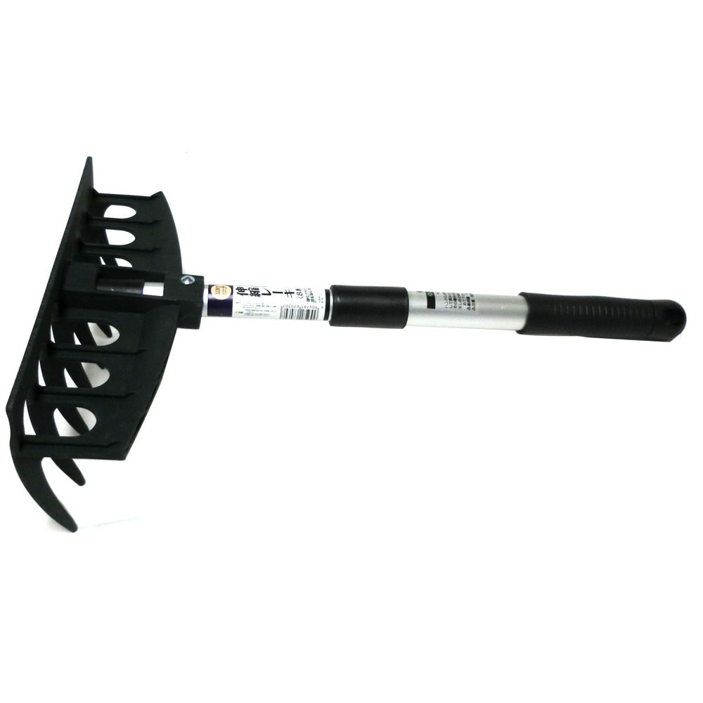 CLUB.J アルミ柄ミニ軽量伸縮レーキ 8本爪 714104 CLUB J アークランズ