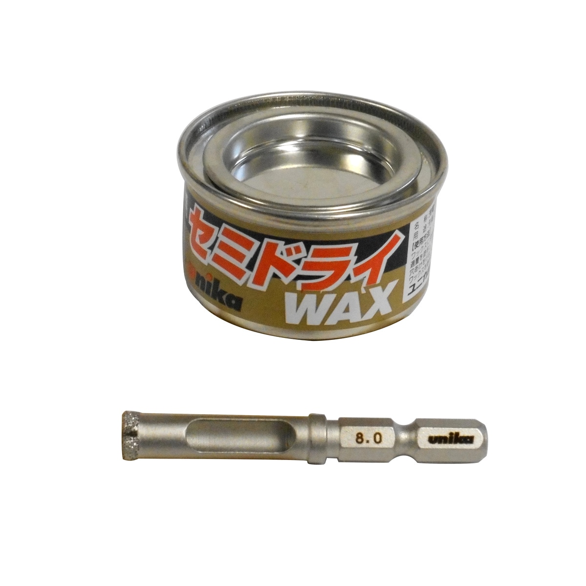 送料無料】ユニカ 充電ダイヤコアドリル セミドライ 12.0mm DJW 12.0