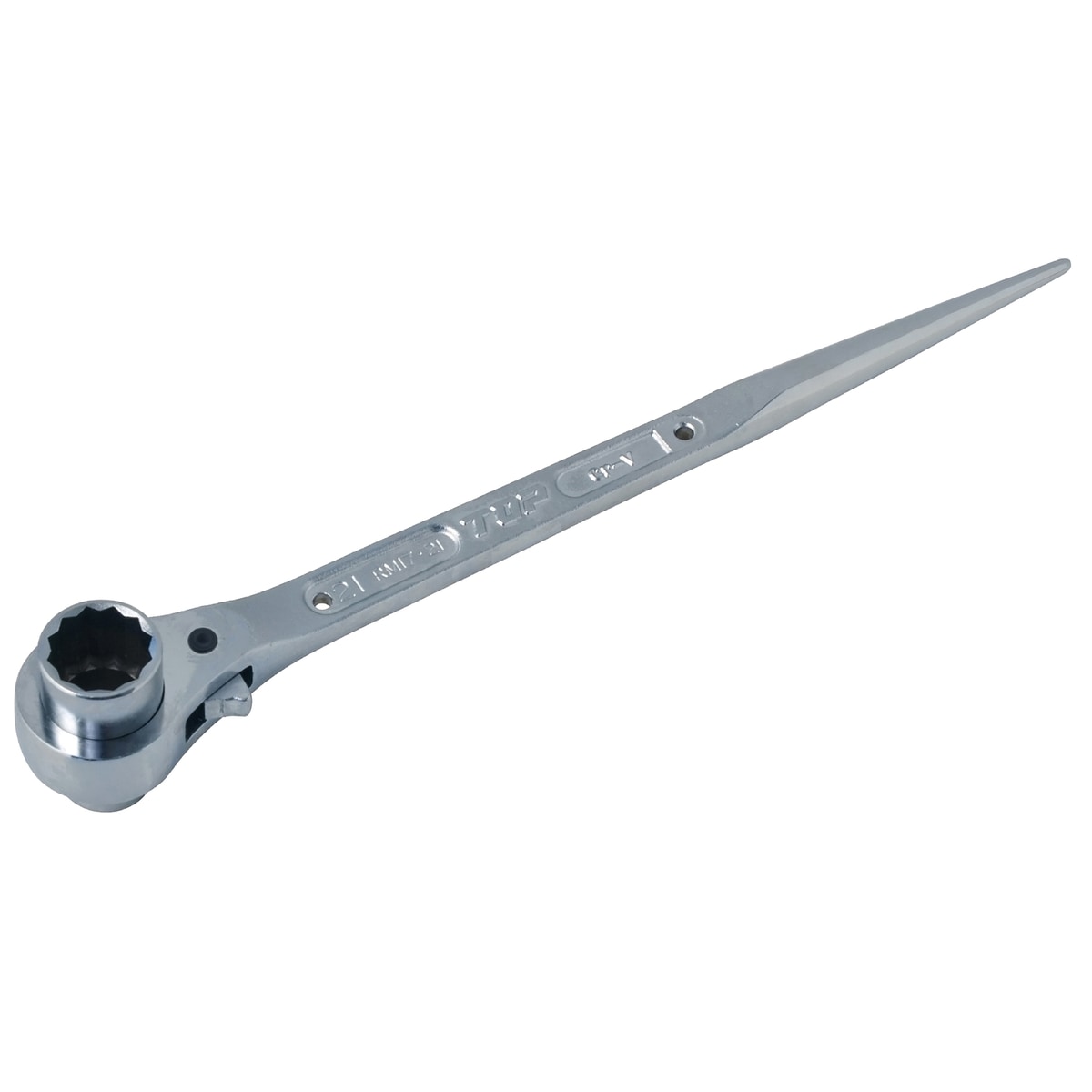 【送料無料】トップ TOP 総磨き両口ラチェットレンチ RM-17×21-SV
