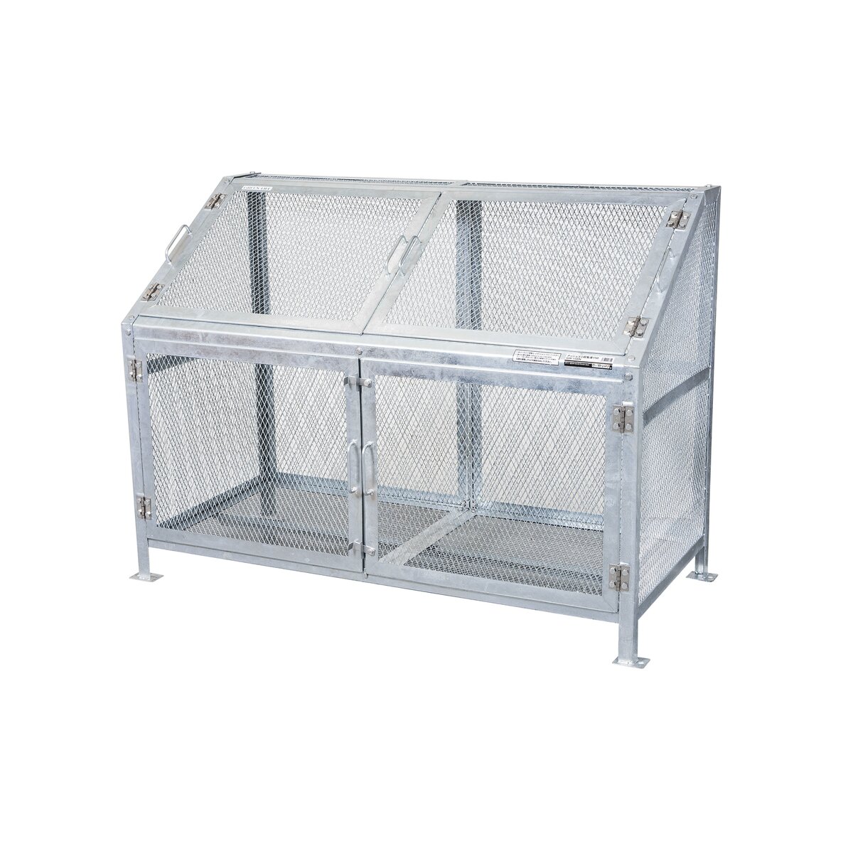 【送料無料】グリーンライフ メッシュごみ収集庫150 KDB-1500N 【メーカー直送・代引不可・置配不可】