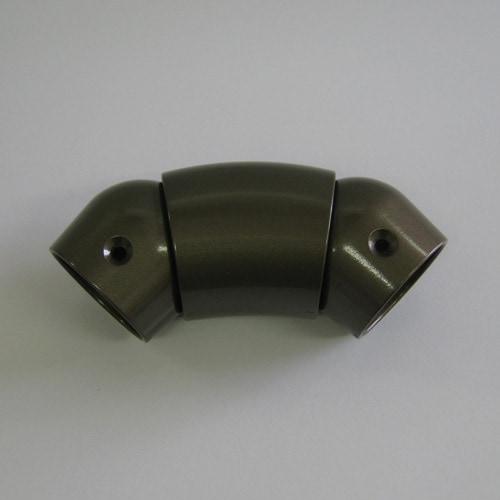 オムソリ ニューコーナー W 金具35 ブラウン 手すりパーツ