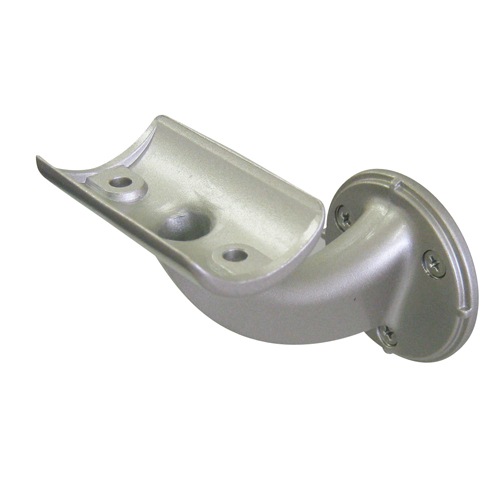 オムソリ 壁ブラケット半受35 シルバー 手すりパーツ