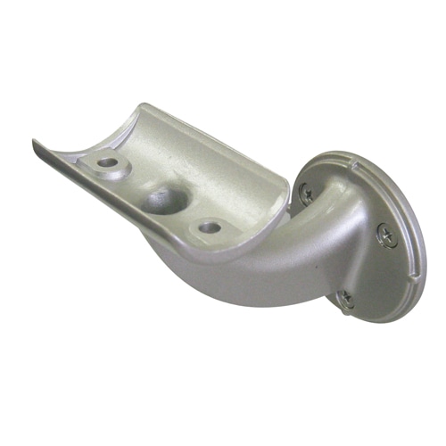 オムソリ 壁ブラケット半受35 シルバー 手すりパーツ