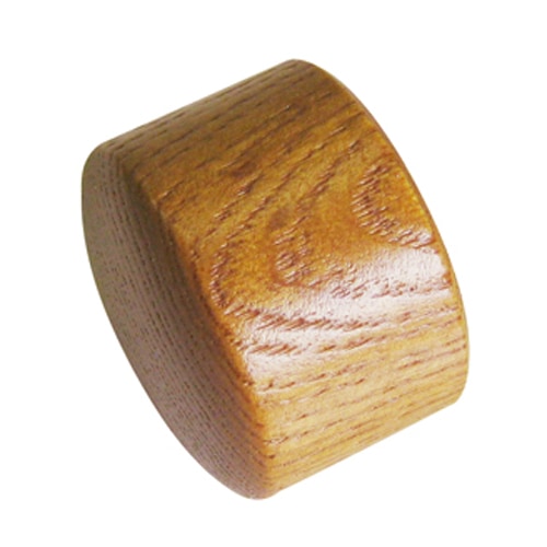 オムソリ 木製エンドキャップ35 ブラウン 手すりパーツ