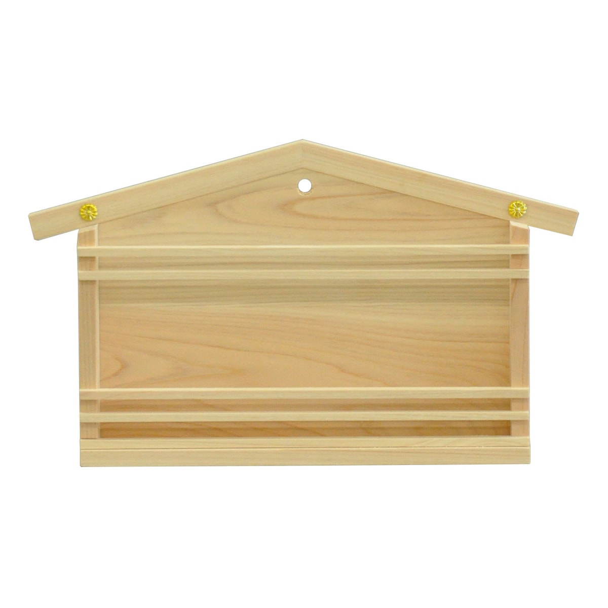 【送料無料】エイ・アイ・エス 神棚 お手軽お札立て 山型 ナチュラル 【メーカー直送・代引不可・置配不可】