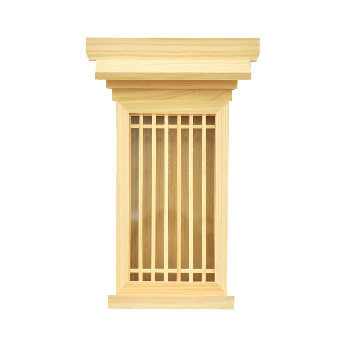 【送料無料】エイ・アイ・エス 神棚 お手軽お札立て 小 ナチュラル 【メーカー直送・代引不可・置配不可】