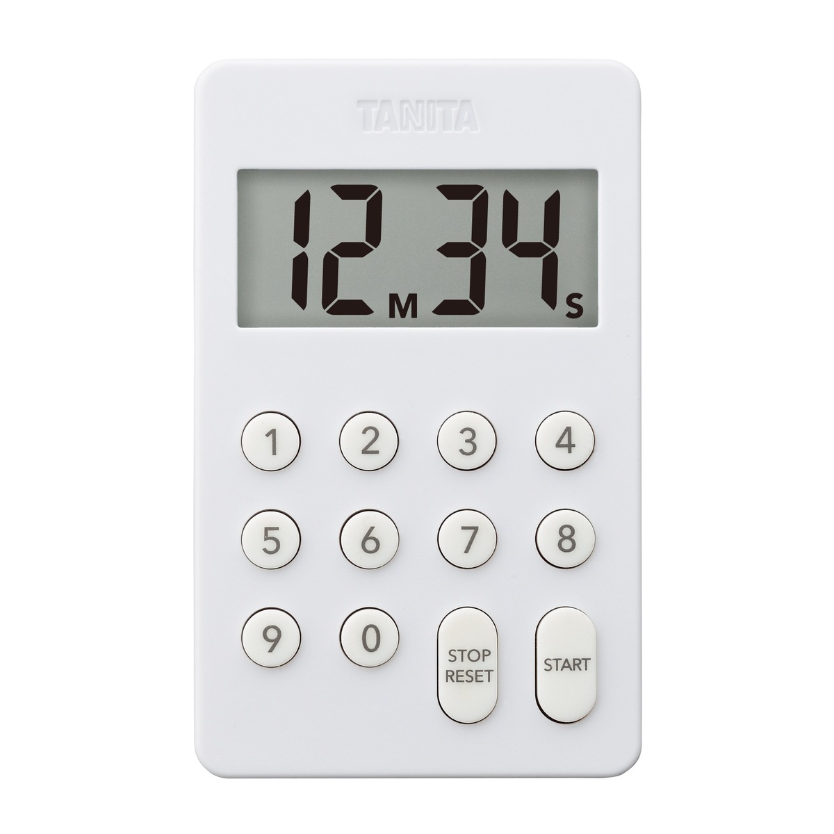 タニタ デジタルタイマー ホワイト TD-415WH