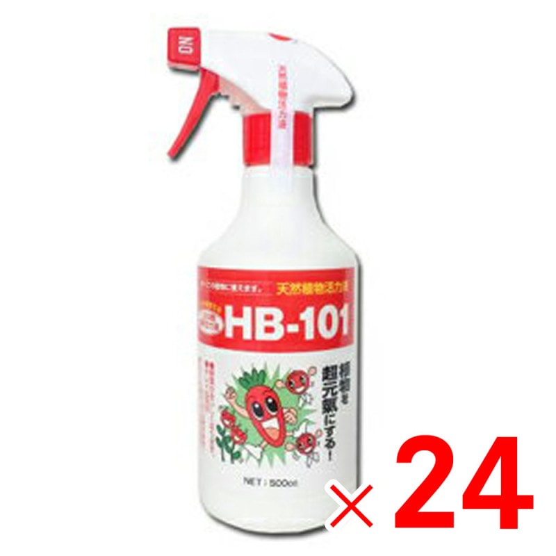 【送料無料】フローラ そのまま使える天然活力液 HB-101 500ｍｌ ×24個 ケース販売