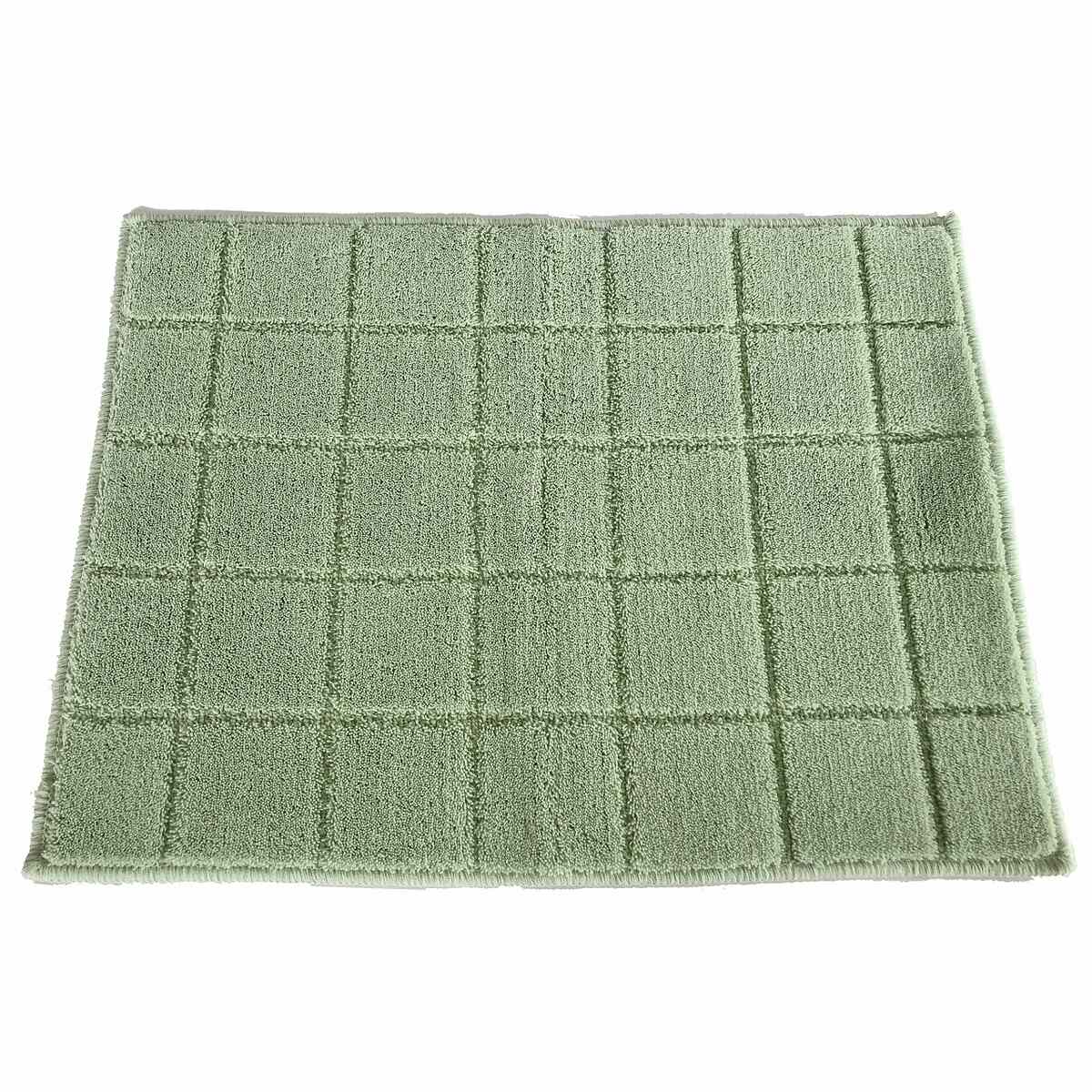日本製バスマット レチカータ Mサイズ 45ｘ60cm グリーン 2356