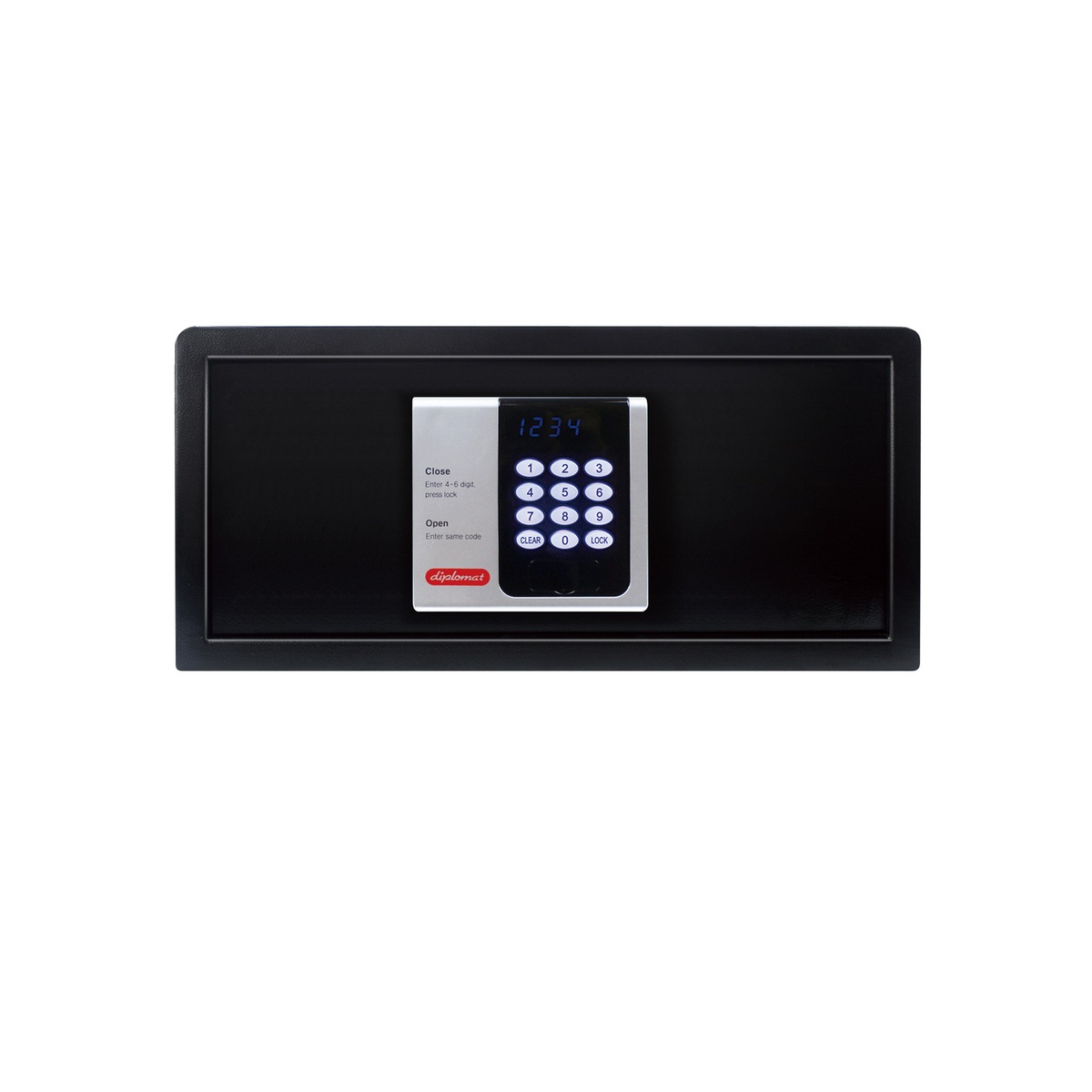 【送料無料】ディプロマット ホテル用金庫 ブラック H200C7021 【搬入設置サービス】 【メーカー直送・代引不可・置配不可・配送地域限定】