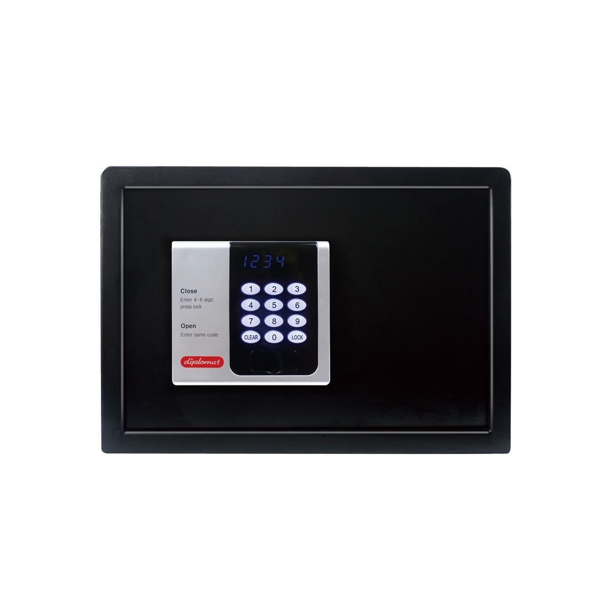 【送料無料】ディプロマット ホテル用金庫 ブラック H25CS7021 【メーカー直送・代引不可・置配不可・配送地域限定】