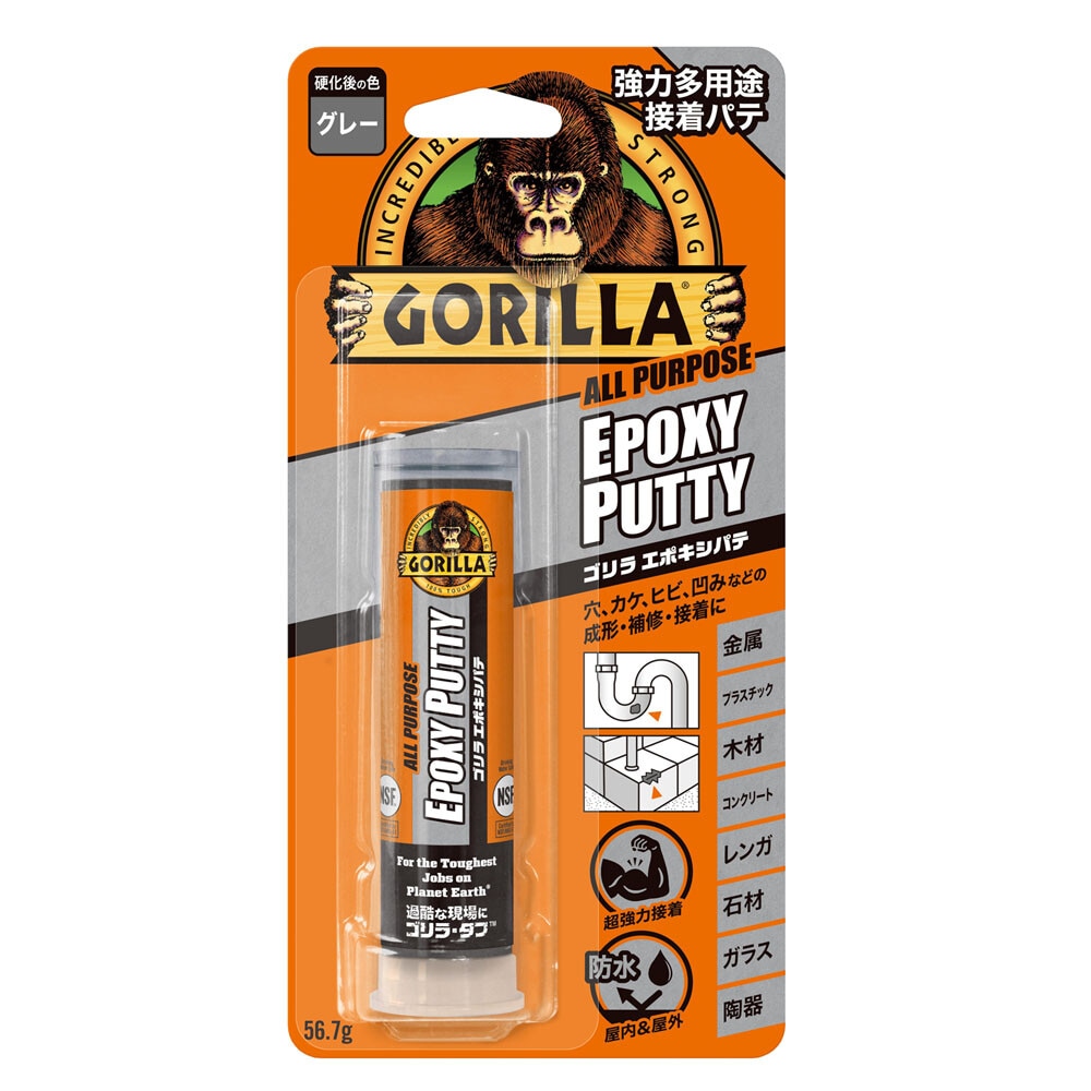 呉工業 ゴリラ エポキシパテ 1781