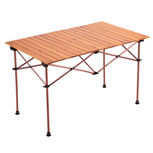 【送料無料】メーカー欠品中 次回3月中旬入荷予定です　コールマン ナチュラルウッドロールテーブルクラシック 110 2000026802