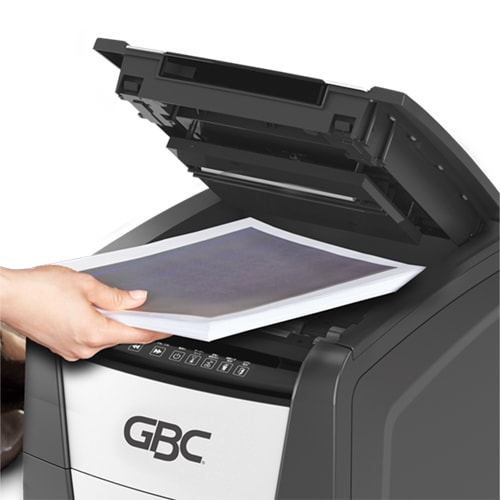 (美品) GBC 50AFX-ECS オートフィードシュレッダー Amazon | GBC オートフィードクロスシュレッダー ブラック