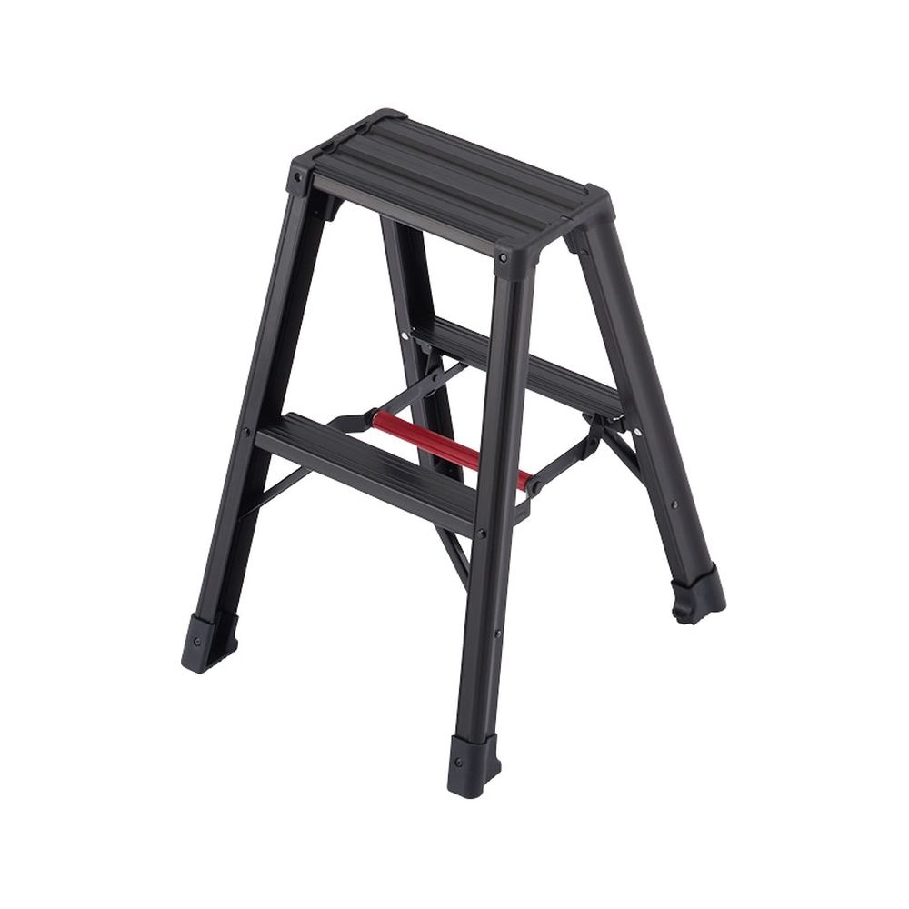 【送料無料】【法人限定】長谷川工業 専用脚立2尺 脚軽ブラック RZB-06b 【メーカー直送・代引不可・置配不可・配送地域限定】