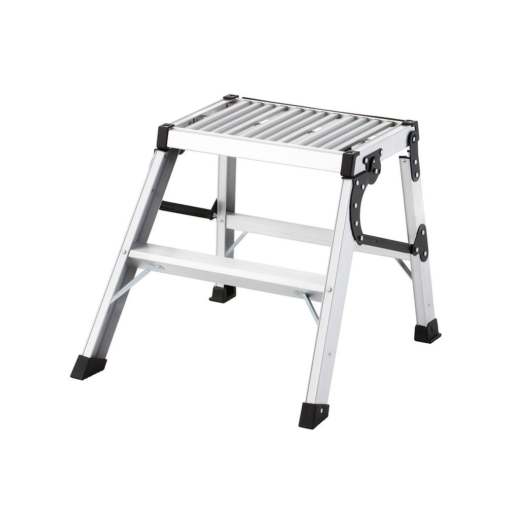 【送料無料】【法人限定】長谷川工業 折りたたみ作業台 ゼロステップ WD-50b 【メーカー直送・代引不可・置配不可・配送地域限定】