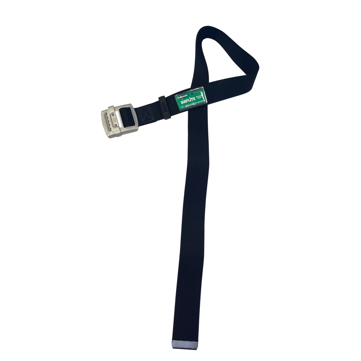 【処分特価】藤井電工 ツヨロン 軽量型 アルミ製胴ベルト ブラック Ｌサイズ TUB-NS5N-BLK-L-BP