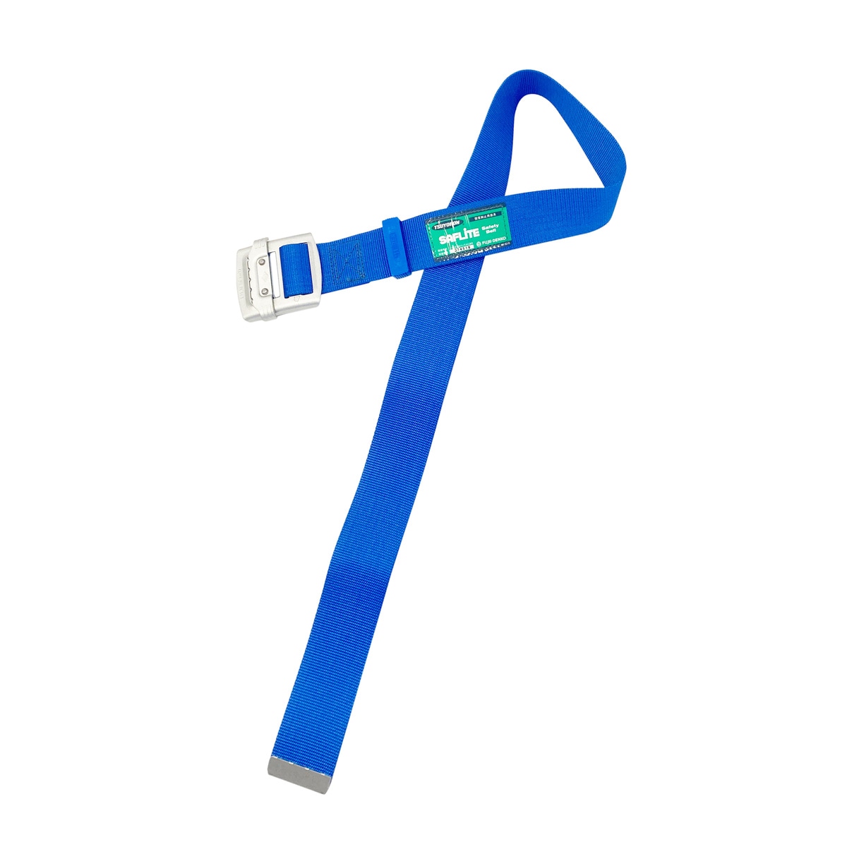 【処分特価】藤井電工 ツヨロン 軽量型 アルミ製胴ベルト ブルー Ｍ TUB-NS5N-BL4-M-BP