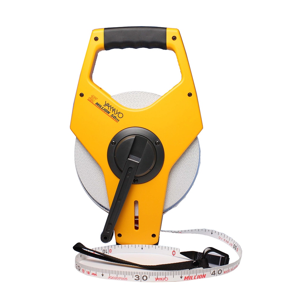【送料無料】ヤマヨ測定機 サンエックスミリオン ガラス繊維製巻尺 50m OTR50X