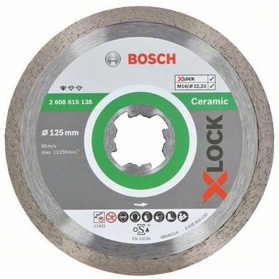 ボッシュ X-LOCK ダイヤ125×1.6タイルST   2608615138