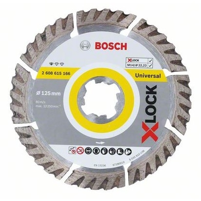 ボッシュ X-LOCK ダイヤ125×1.6ST 2608615166