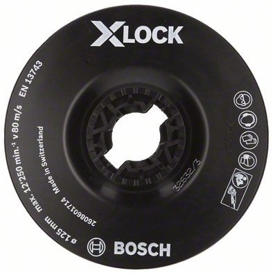 ボッシュ X-LOCK ラバーパッド125soft 2608601714