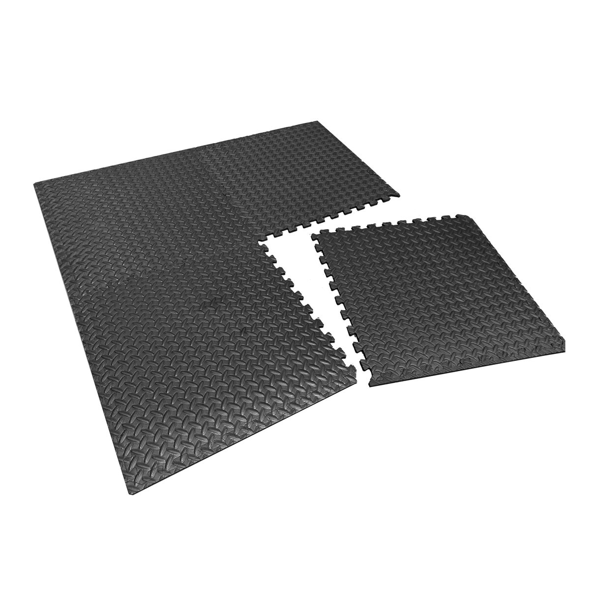 作業用ジョイントマット 60×60×1.2cm 4枚組 ブラック アークランズ