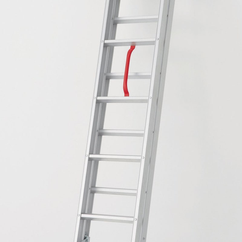 【送料無料】【法人限定】長谷川工業 プッシュアップ式2連はしご 4.02m LQ2-40b 【メーカー直送・代引不可・置配不可・配送地域限定】