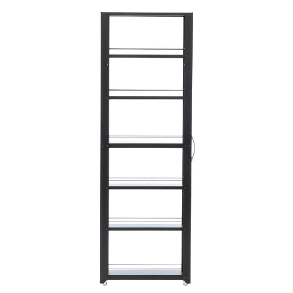 【送料無料】田窪工業所 タクボ トールワゴンハイタイプ 幅10cm ブラック NWH-100K 【メーカー直送・代引不可・置配不可】