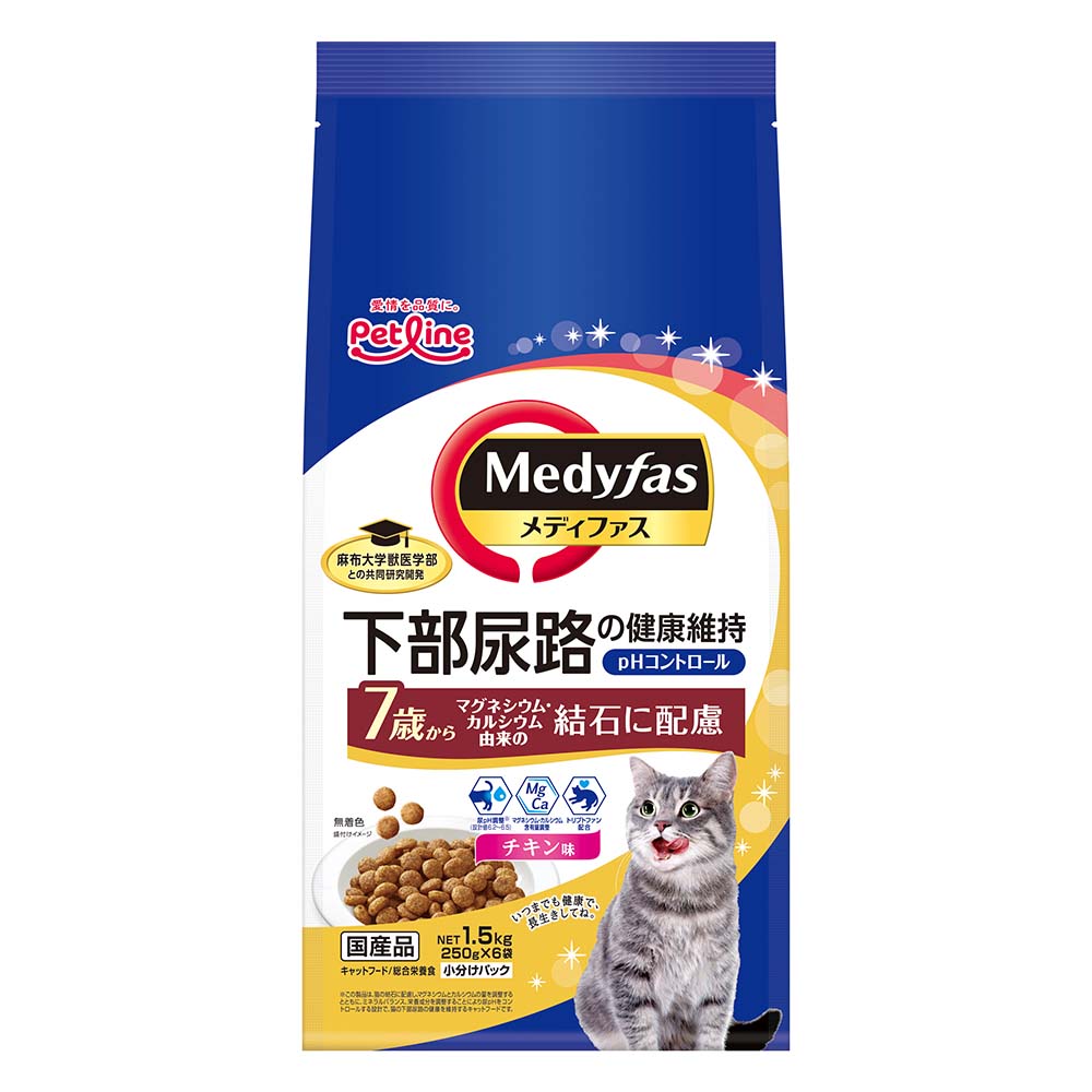 メディファス 7歳から チキン味 1.5kg（250g×6袋）