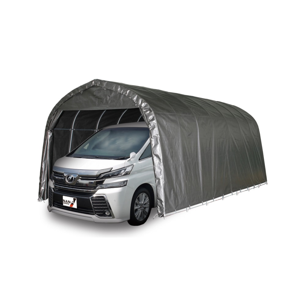 送料無料】南栄工業 パイプ車庫 3256UMSV 「4梱包」 【大型便・時間 