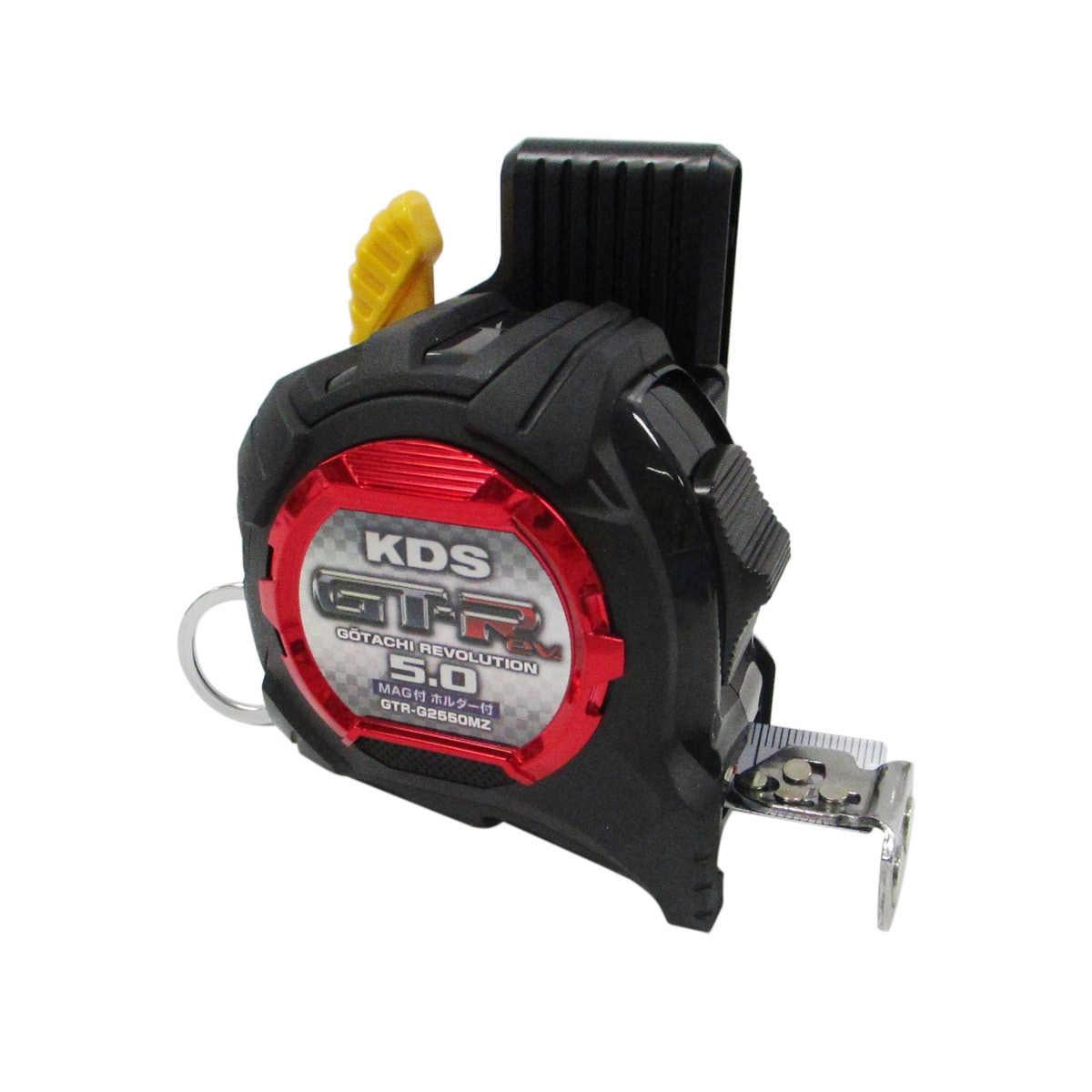 ムラテックKDS コンベックス 剛立G 25mm幅×5.0m マグ厚爪・左側用ホルダー付 GTR-G2550mZL