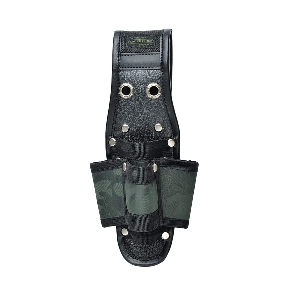 ワークタイム コヅチ 工具差し ツールケース4丁差し 迷彩グリーン KNR-85MGR