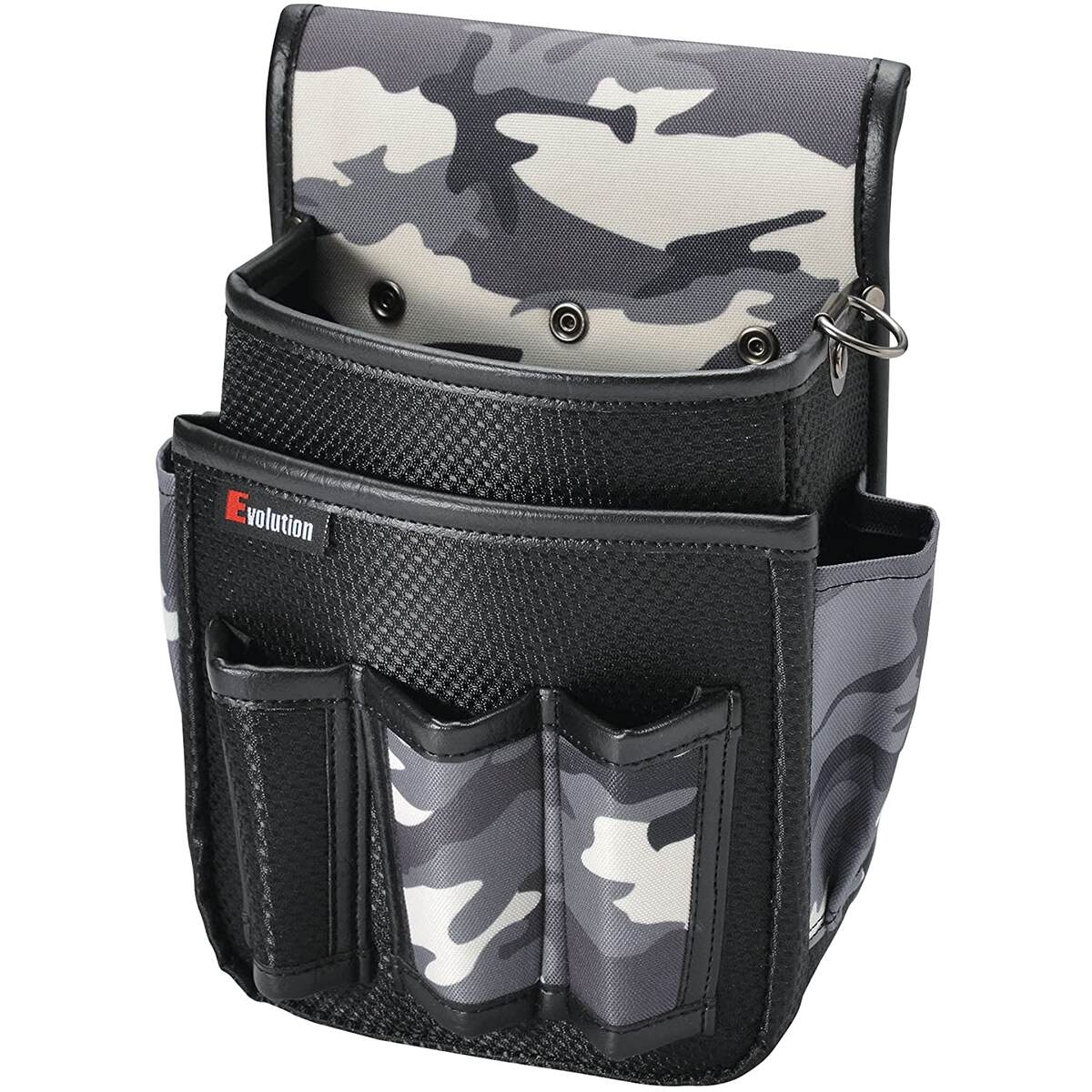 イタチ　2セット エボリューション コヅチ 腰袋 電工袋2段 工具差し付き 迷彩