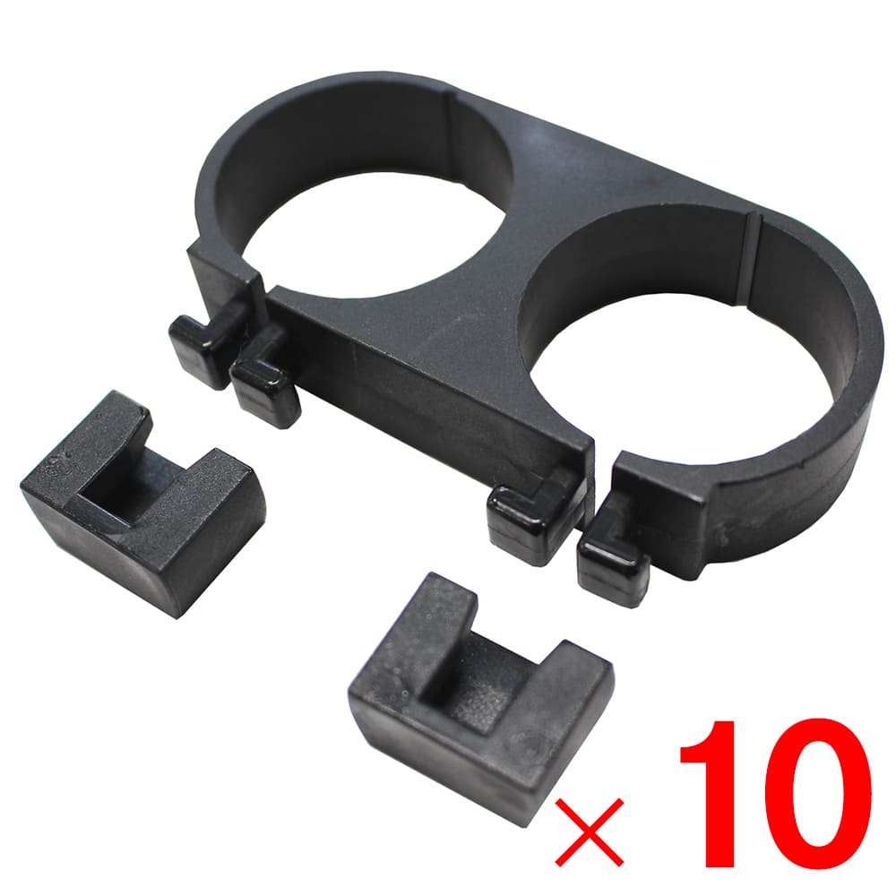 ダイム DAIM エクステリアフェンス用支柱連結部品 φ33mm ×10個 セット販売