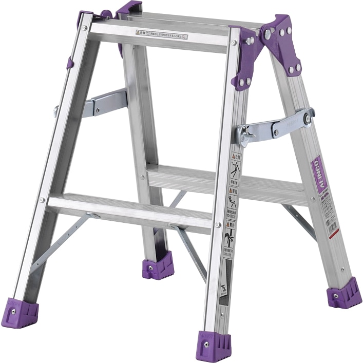 【送料無料】アルインコ 幅広はしご兼用脚立 60cm MR60W 【メーカー直送・代引不可・置配不可】
