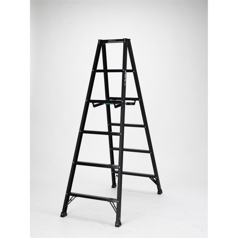 【送料無料】アルインコ 専用脚立6尺 ブラック BS180FX 【メーカー直送・代引不可・置配不可】